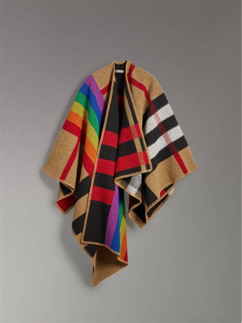 burberry lgbt scarf prize|The Burberry Check Gets a Rainbow Makeover to .